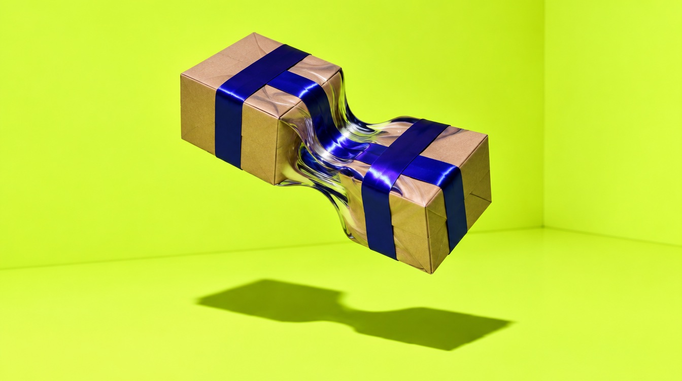 Two parcels melting into one